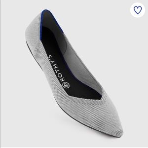 Brand new gray Rothys.  Never worn.